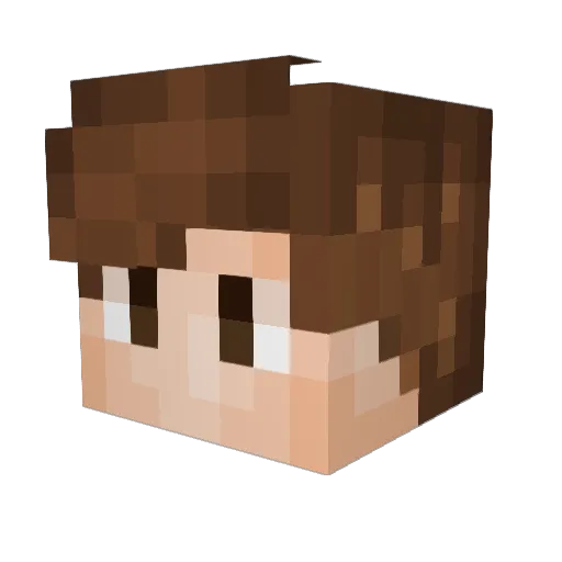 TJabt4 Minecraft avatar head, 3D render
