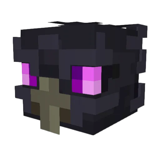 TJlikescrows Minecraft avatar head, 3D render
