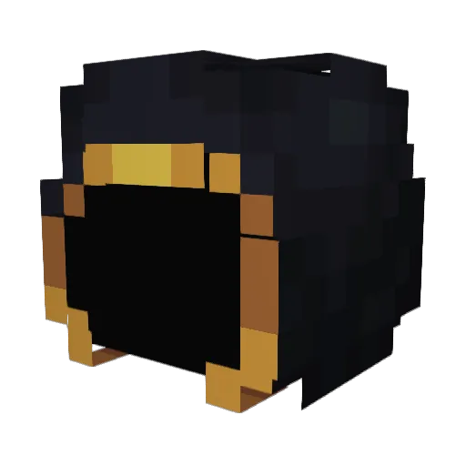 TJrules26 Minecraft avatar head, 3D render
