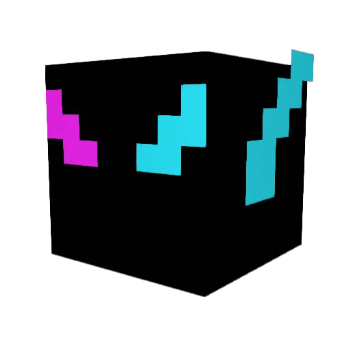 TK17250 Minecraft avatar head, 3D render