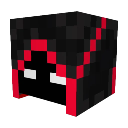 TK4YT Minecraft avatar head, 3D render