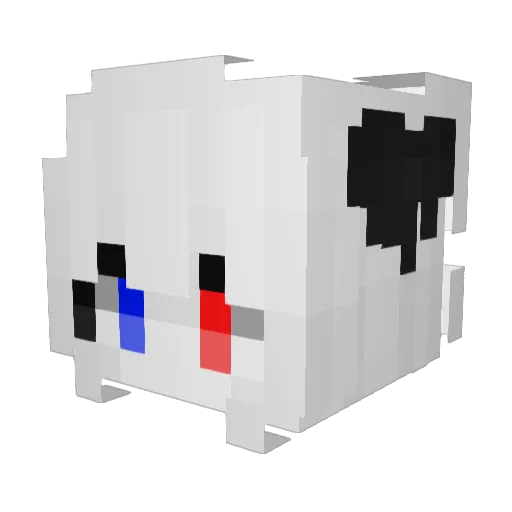 TKARN27 Minecraft avatar head, 3D render