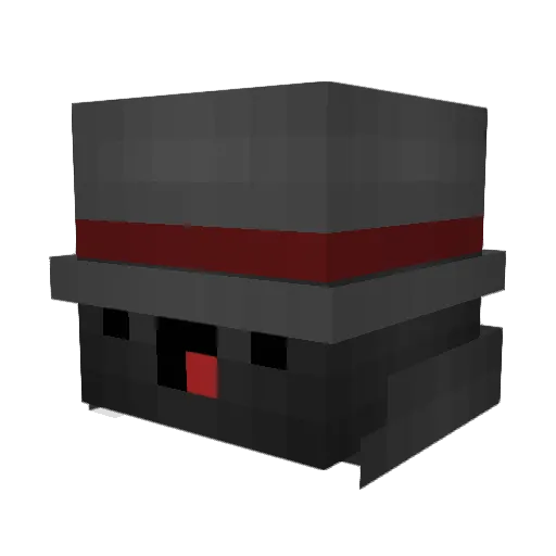 TKThunder75 Minecraft avatar head, 3D render