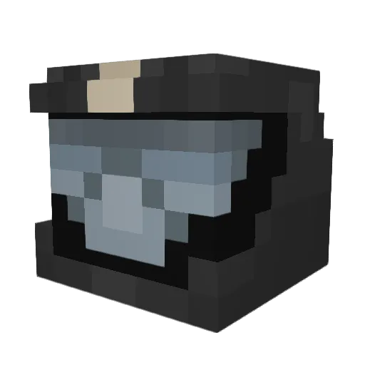 TK_7729 Minecraft avatar head, 3D render