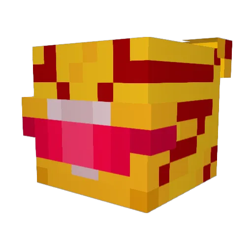 TK_W Minecraft avatar head, 3D render