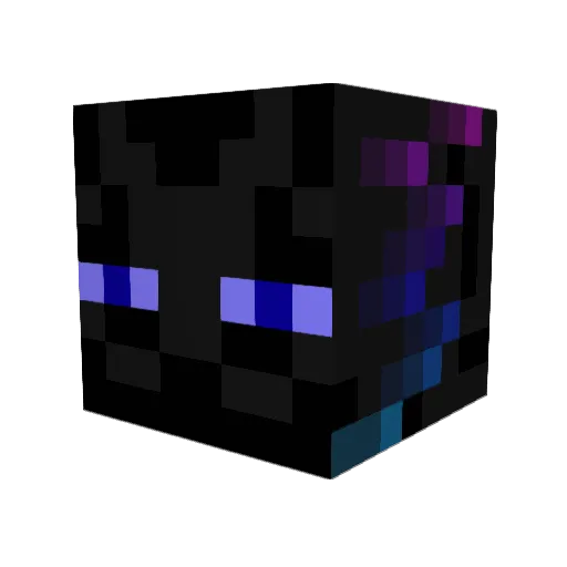 TLGxNinja Minecraft avatar head, 3D render