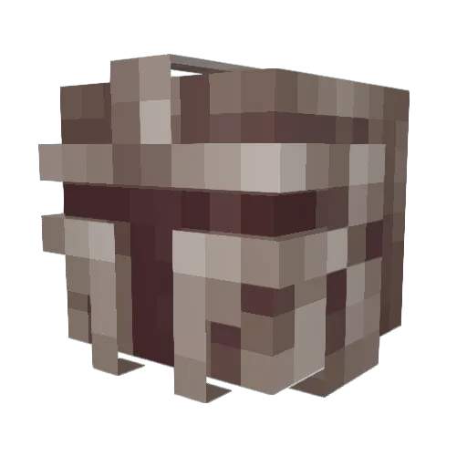 TMJ1235 Minecraft avatar head, 3D render