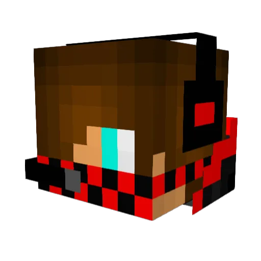 TMRanger07 Minecraft avatar head, 3D render