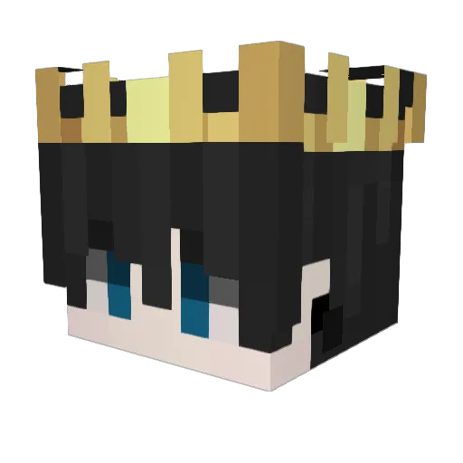 TMThuan Minecraft avatar head, 3D render