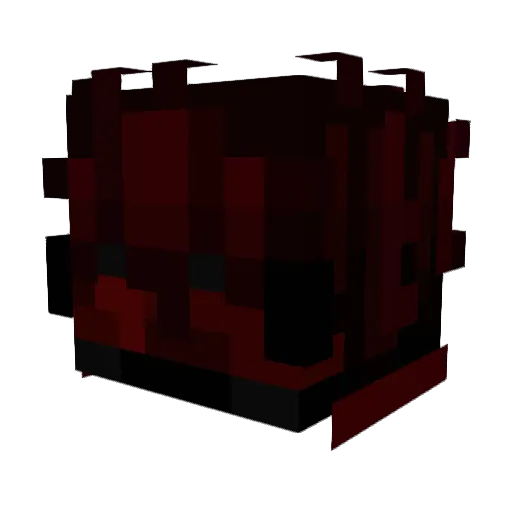 TM_115 Minecraft avatar head, 3D render