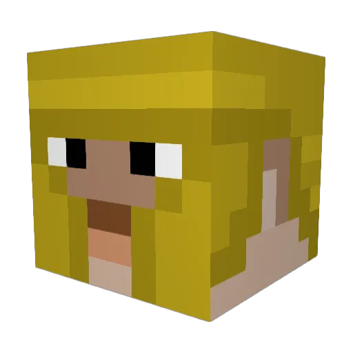 TMan3157 Minecraft avatar head, 3D render