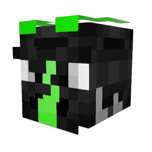 TMaster9975 Minecraft avatar head, 3D render
