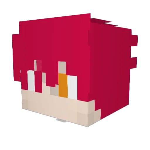 TNH_VN Minecraft avatar head, 3D render