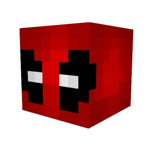 TNRunaway Minecraft avatar head, 3D render