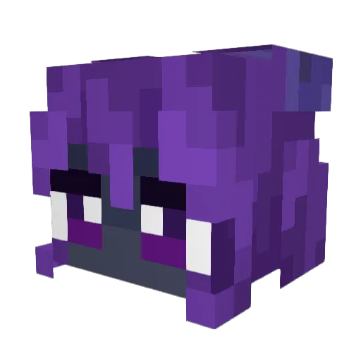 TNTDevu Minecraft avatar head, 3D render