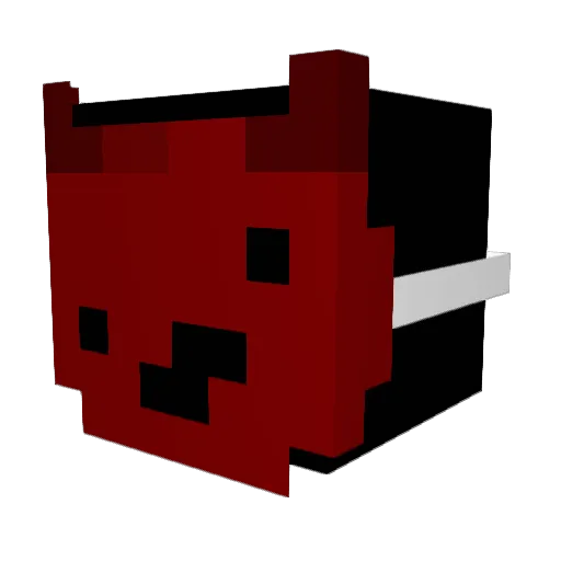 TNTGamer5 Minecraft avatar head, 3D render