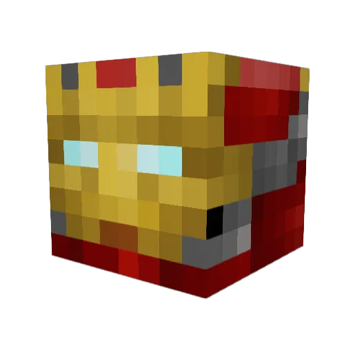 TNTGaming501 Minecraft avatar head, 3D render