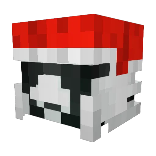 TNTSnaz Minecraft avatar head, 3D render