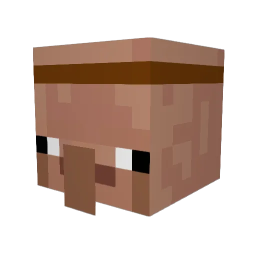 TNT_Tim_4000 Minecraft avatar head, 3D render