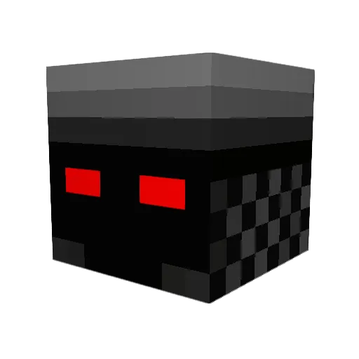 TNT_ozi Minecraft avatar head, 3D render
