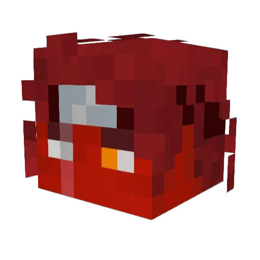 TNTman0613 Minecraft avatar head, 3D render