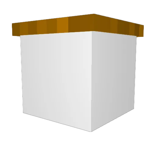 TNTmeTV Minecraft avatar head, 3D render
