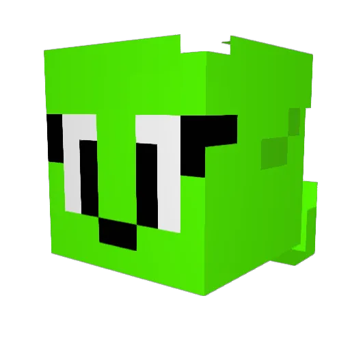 TNTroub13 Minecraft avatar head, 3D render