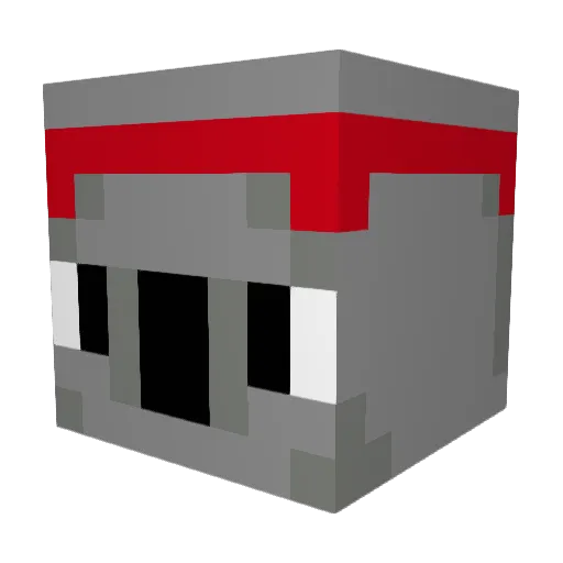 TOBYG0 Minecraft avatar head, 3D render