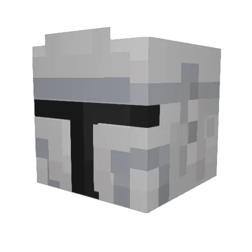 TOINE_TEUN Minecraft avatar head, 3D render