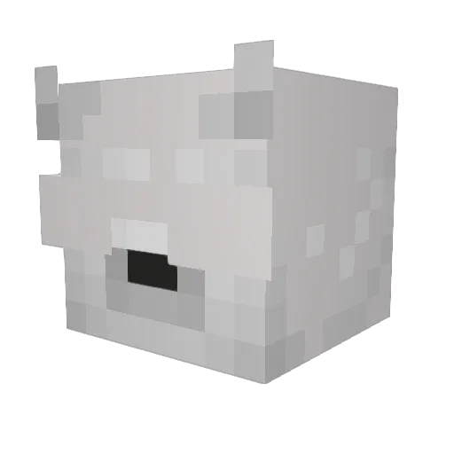 TOMIpa Minecraft avatar head, 3D render