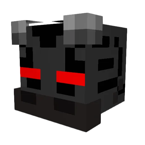 TOMJMOSS Minecraft avatar head, 3D render