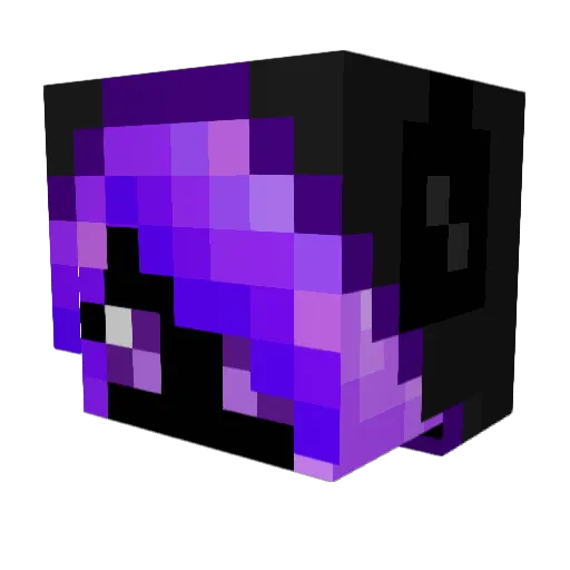 TOMKILPATRICK Minecraft avatar head, 3D render