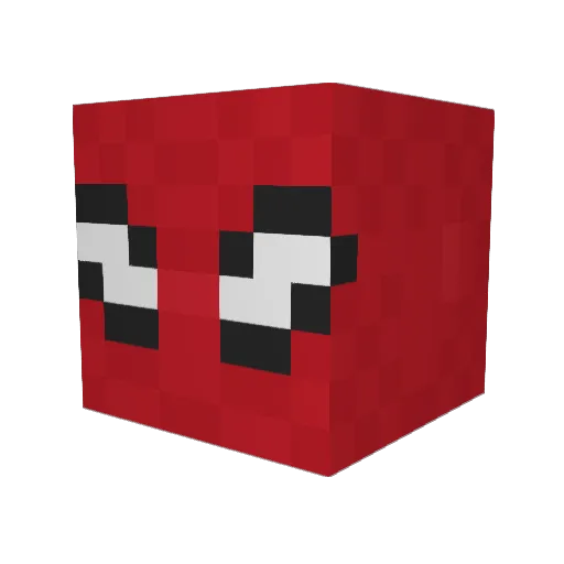TOMMOAK47 Minecraft avatar head, 3D render
