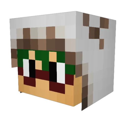 TOMMY12081030 Minecraft avatar head, 3D render