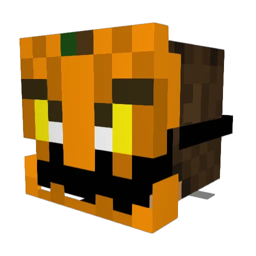 TOMROD03 Minecraft avatar head, 3D render