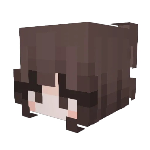 TONEMINE Minecraft avatar head, 3D render