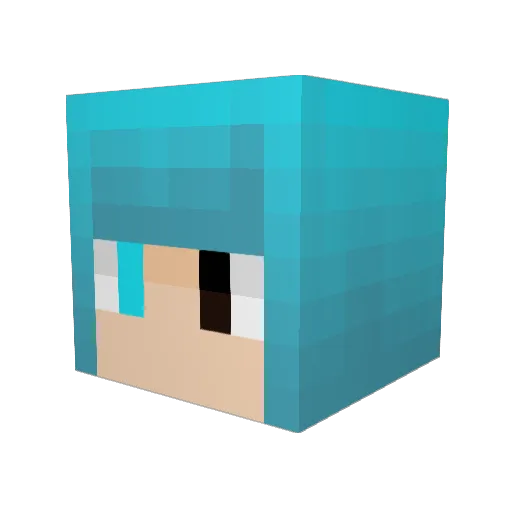 TONOchan1014 Minecraft avatar head, 3D render