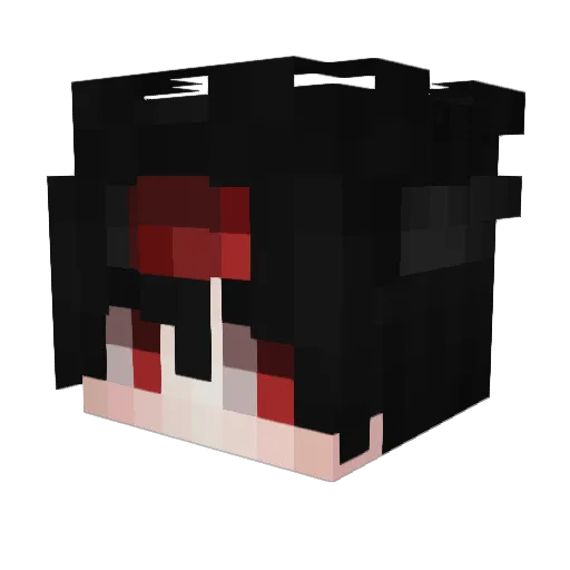 TOON192 Minecraft avatar head, 3D render