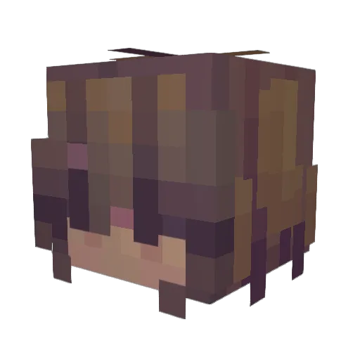 TOONToxic Minecraft avatar head, 3D render