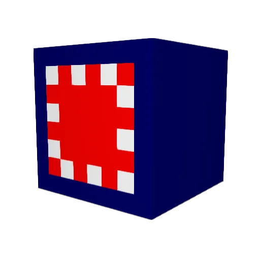TORIBUG Minecraft avatar head, 3D render
