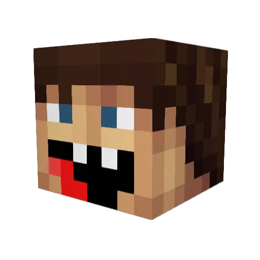TORREADOR_mc Minecraft avatar head, 3D render