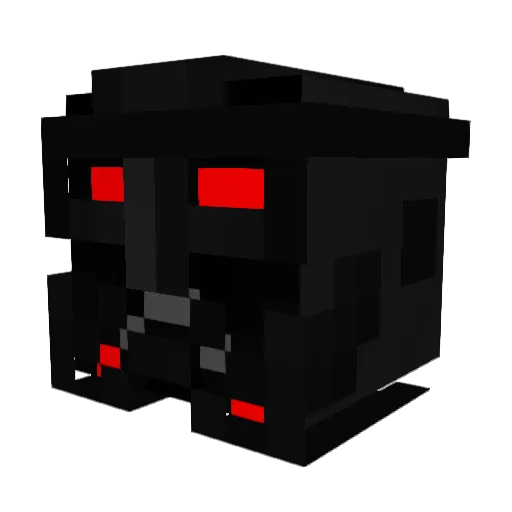 TORTUREDEVICE20 Minecraft avatar head, 3D render