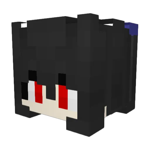 TORY_GOD Minecraft avatar head, 3D render