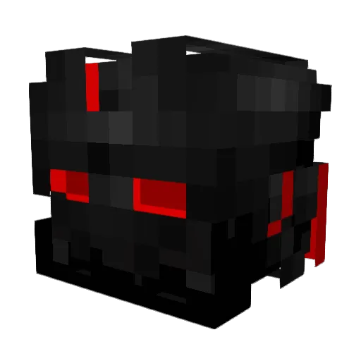 TOTAR Minecraft avatar head, 3D render