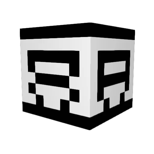 TOuFU_M Minecraft avatar head, 3D render