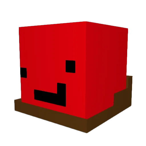 TPGAMING15 Minecraft avatar head, 3D render