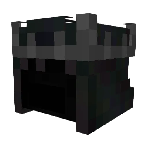 TPWIN Minecraft avatar head, 3D render