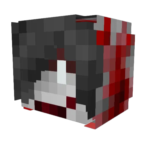 TPaulo7 Minecraft avatar head, 3D render