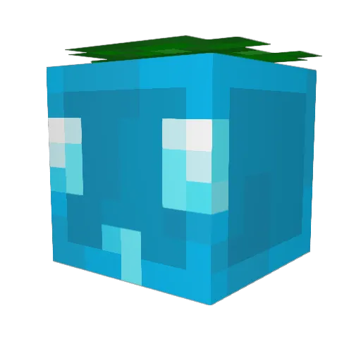 TPeebles17 Minecraft avatar head, 3D render