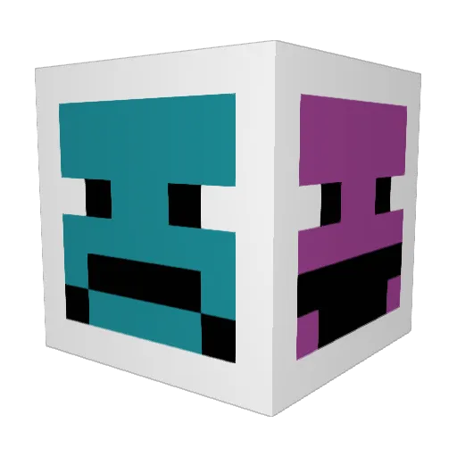 TR4IN3R7 Minecraft avatar head, 3D render